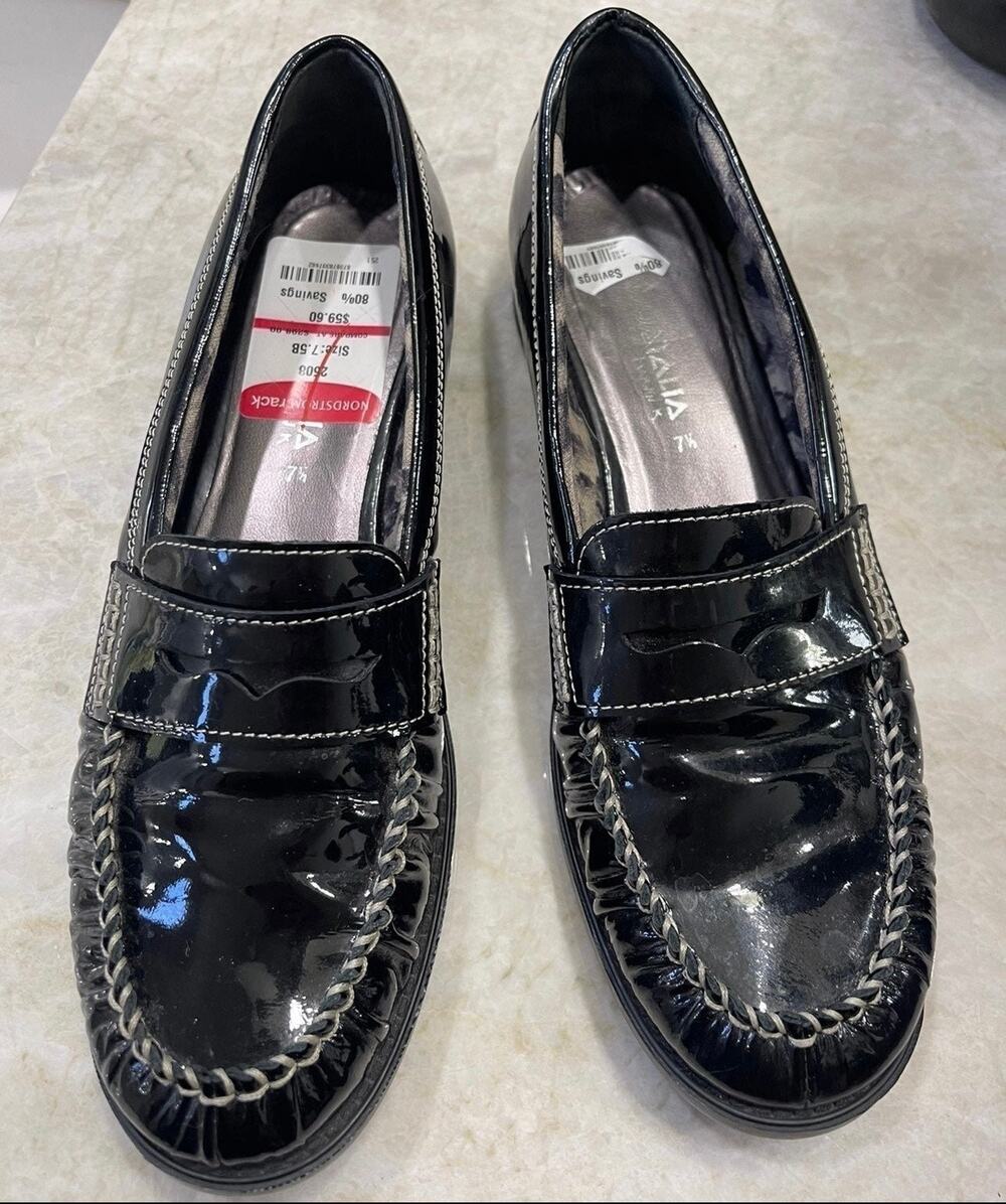 Aquatalia patent leather Loafers size 38/7.5